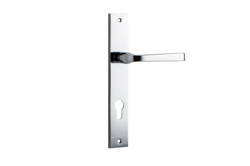 Annecy Lever Rectangular Polished Chrome