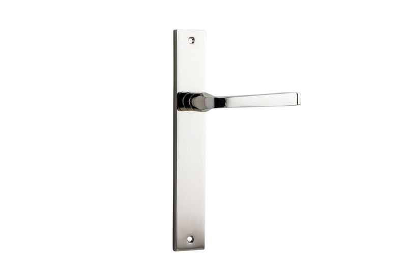 Annecy Lever Rectangular Polished Nickel