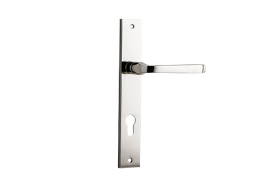 Annecy Lever Rectangular Polished Nickel