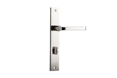 Annecy Lever Rectangular Polished Nickel