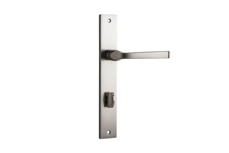 Annecy Lever Rectangular Satin Nickel