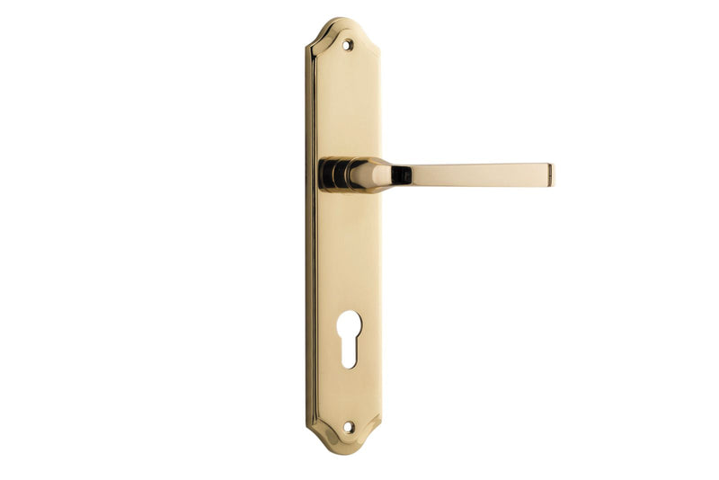 Annecy Lever Shouldered Polished Brass