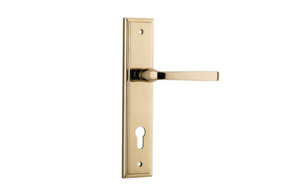 Annecy Lever Stepped Polished Brass