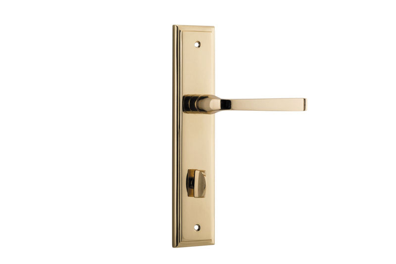 Annecy Lever Stepped Polished Brass