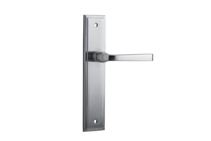 Annecy Lever Stepped Brushed Chrome