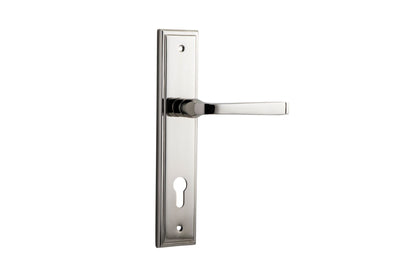 Annecy Lever Stepped Polished Nickel