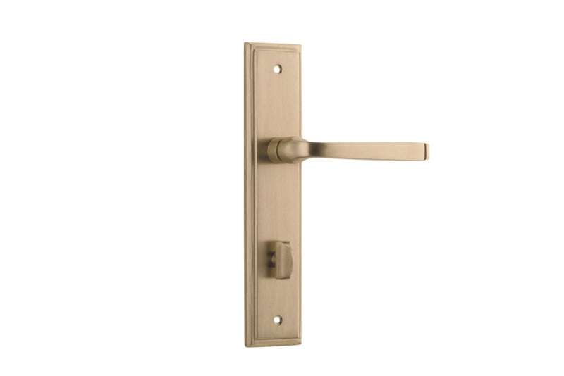 Annecy Lever Stepped Brushed Brass