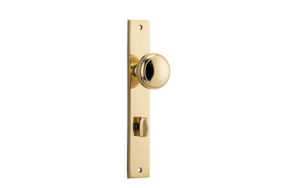 Paddington Knob Rectangular Polished Brass