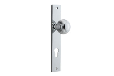 Guildford Knob Rectangular Polished Chrome