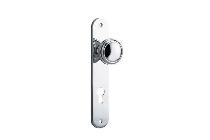 Paddington Knob Oval Polished Chrome