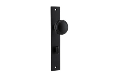 Paddington Knob Rectangular Matt Black