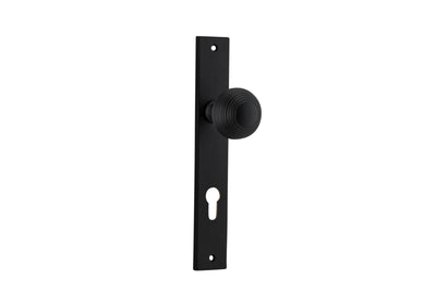 Guildford Knob Rectangular Matt Black