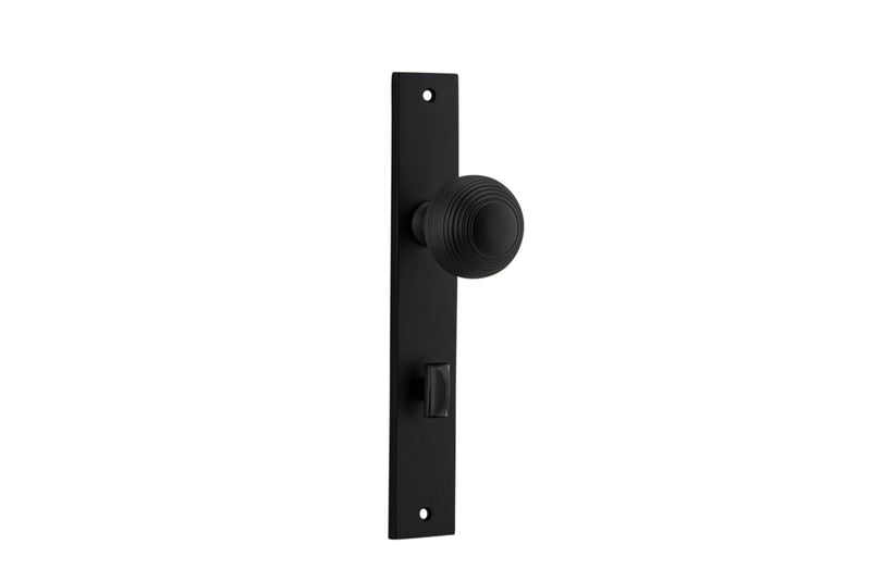 Guildford Knob Rectangular Matt Black