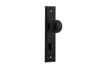 Paddington Knob Stepped Matt Black