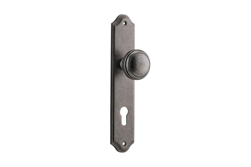 Paddington Knob Shouldered Distressed Nickel