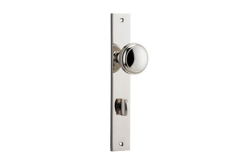 Paddington Knob Rectangular Polished Nickel