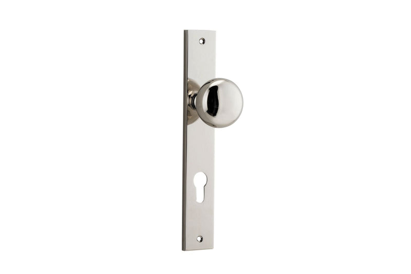 Cambridge Knob Rectangular Polished Nickel