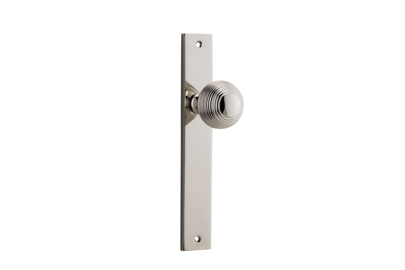 Guildford Knob Rectangular Polished Nickel