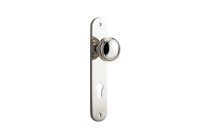 Paddington Knob Oval Polished Nickel