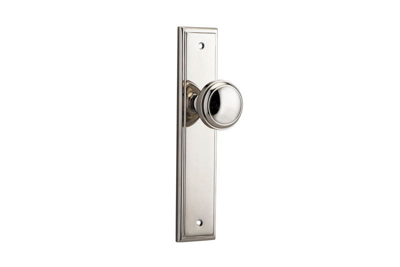 Paddington Knob Stepped Polished Nickel