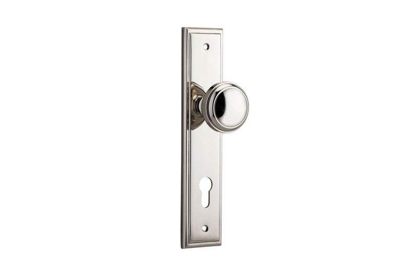 Paddington Knob Stepped Polished Nickel