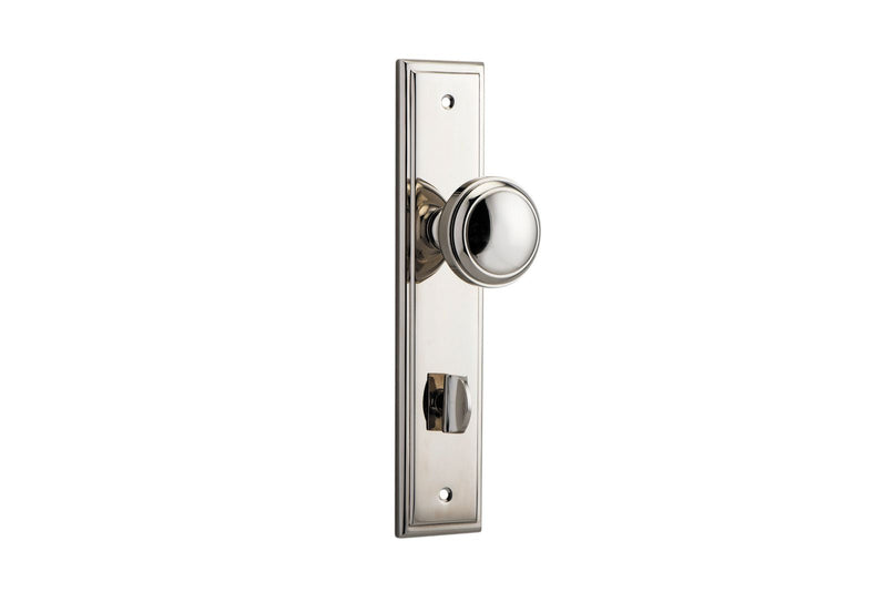 Paddington Knob Stepped Polished Nickel