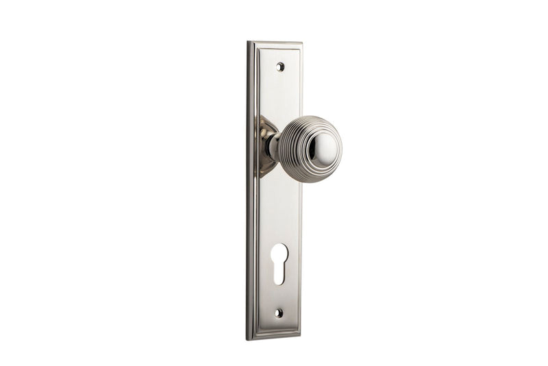 Guildford Knob Stepped Polished Nickel