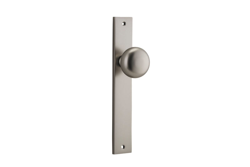 Cambridge Knob Rectangular Satin Nickel