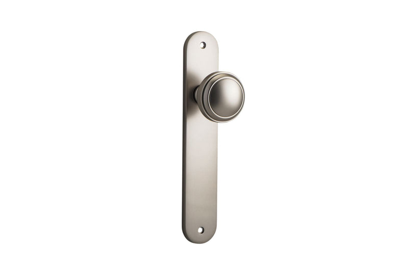 Paddington Knob Oval Satin Nickel