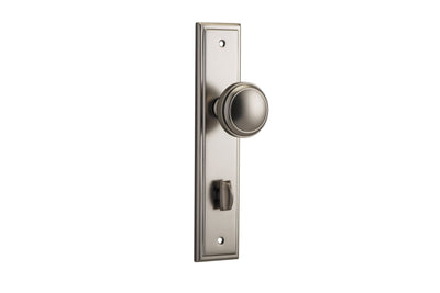 Paddington Knob Stepped Satin Nickel