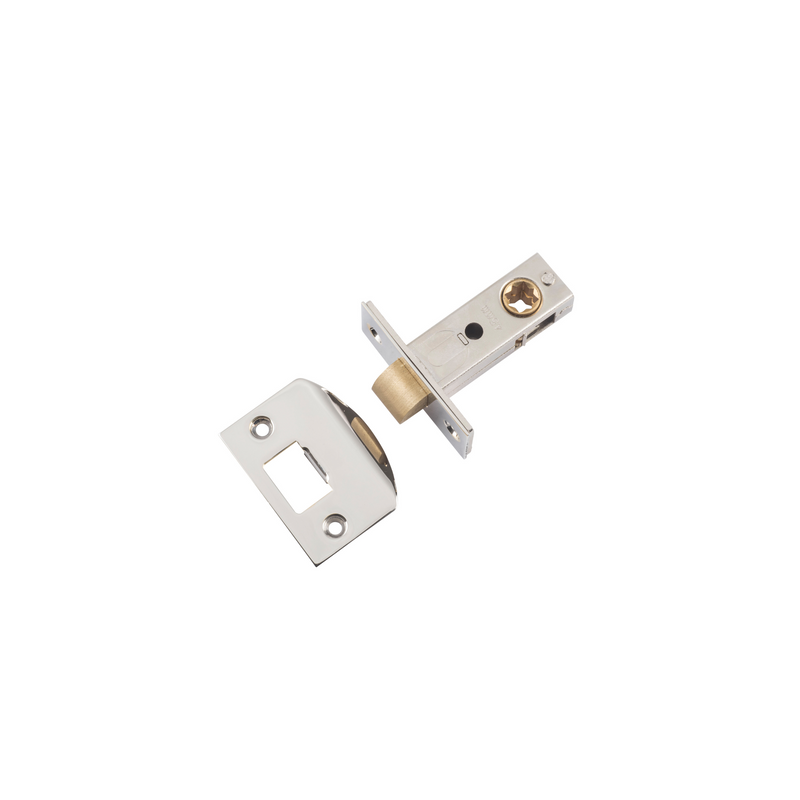 Tube Latch - Split Cam Polished Nickel 45mm