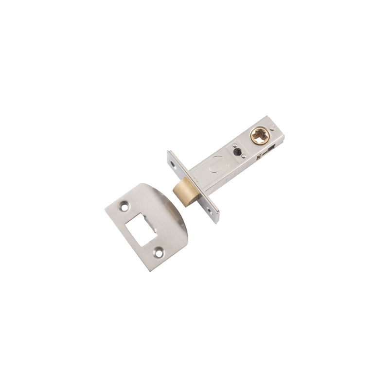 Tube Latch - Split Cam Satin Nickel 60mm