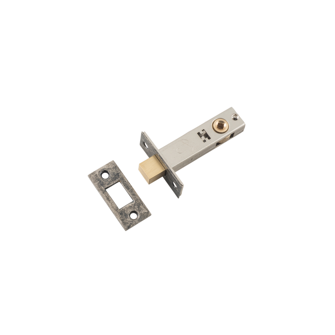 Privacy Bolt Rumbled Nickel 60mm