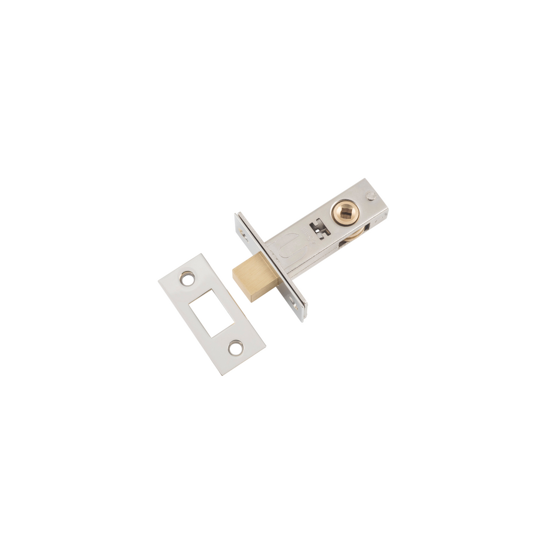 Privacy Bolt Polished Nickel 45mm