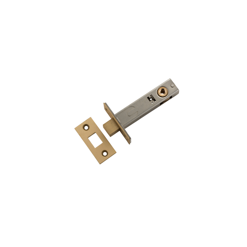 Privacy Bolt Satin Brass 70mm