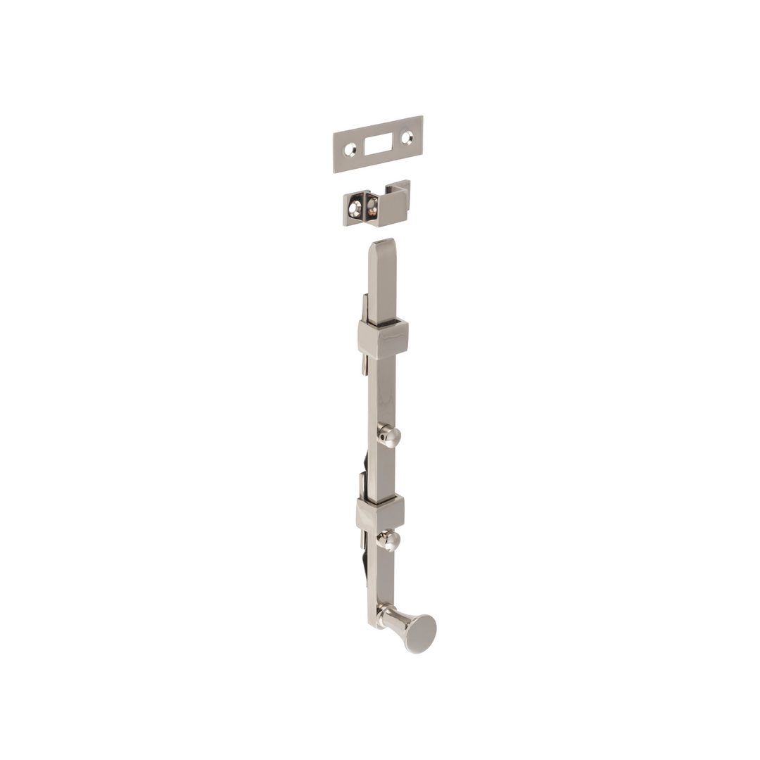 Panic Bolt Polished Nickel 255mm