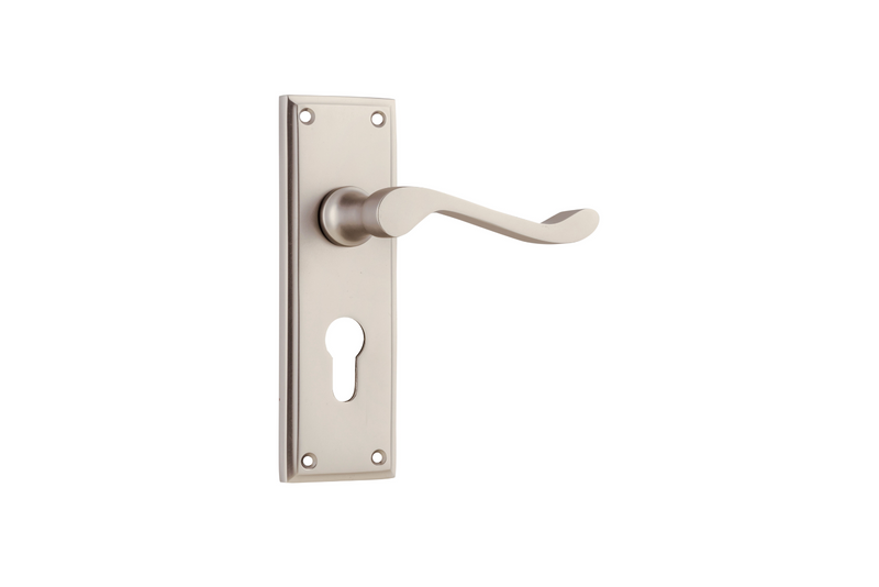 Camden Lever Satin Nickel