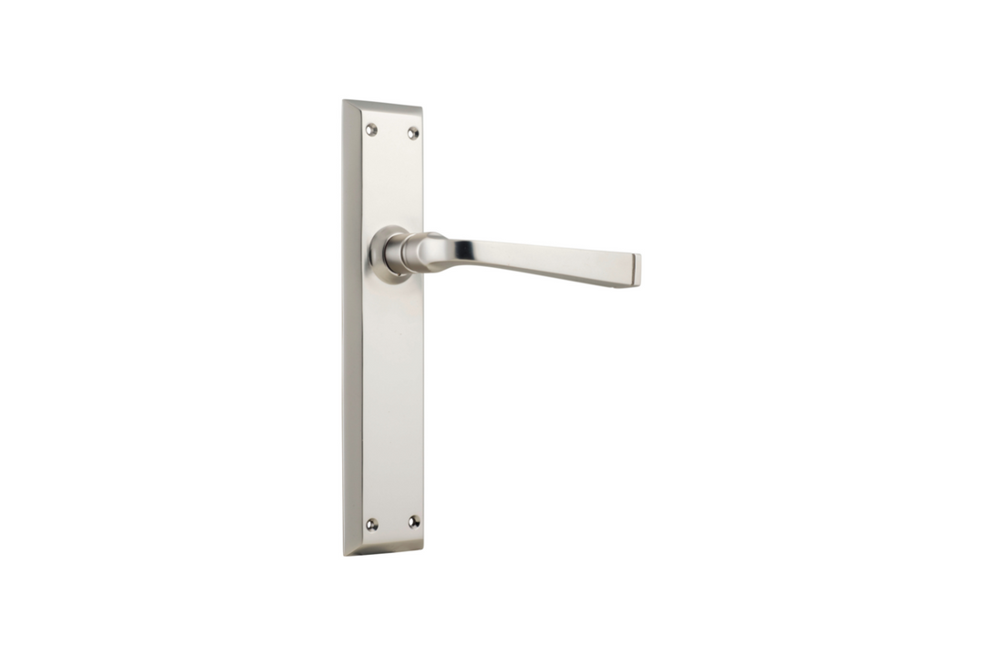 Menton Lever Satin Nickel