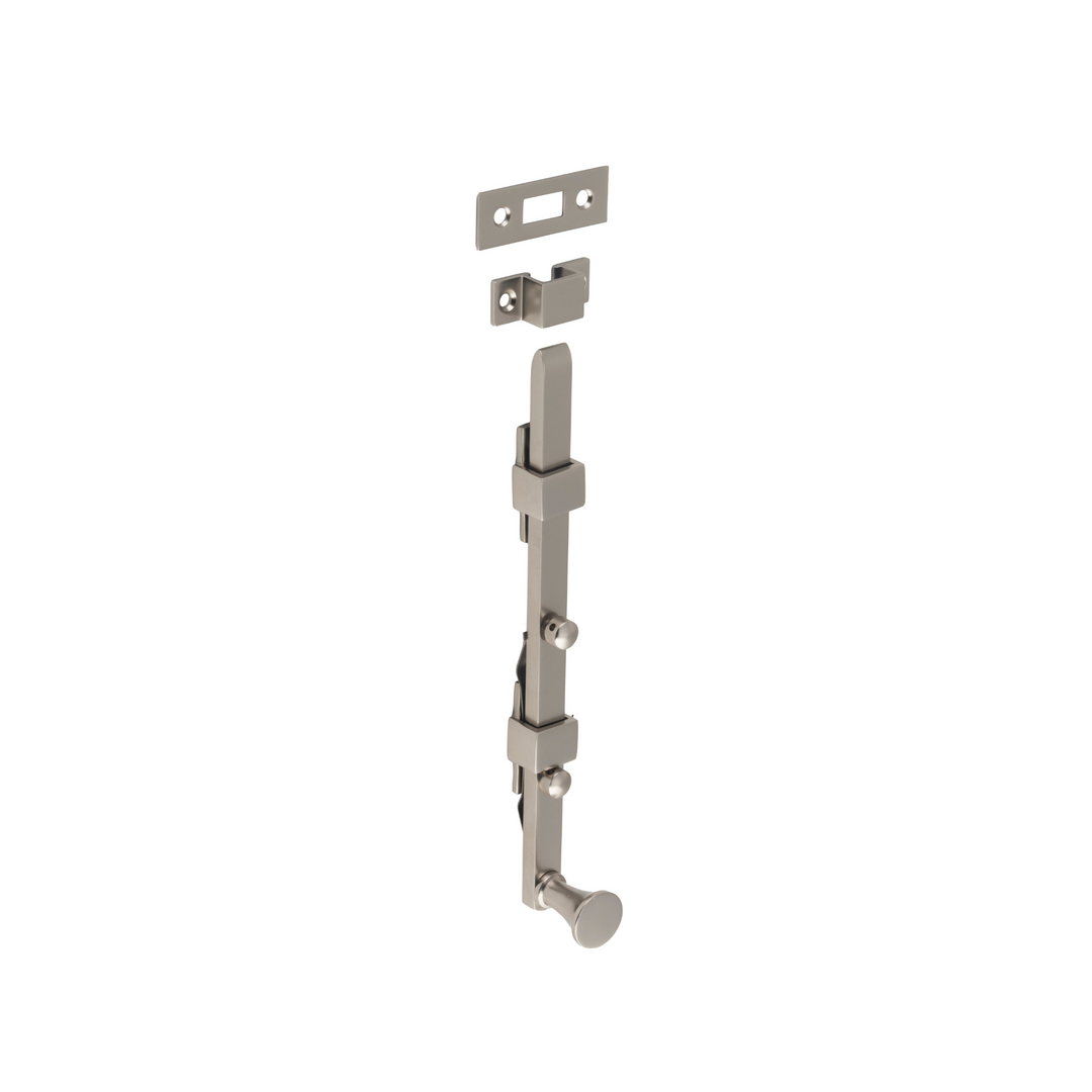 Panic Bolt Satin Nickel 255mm