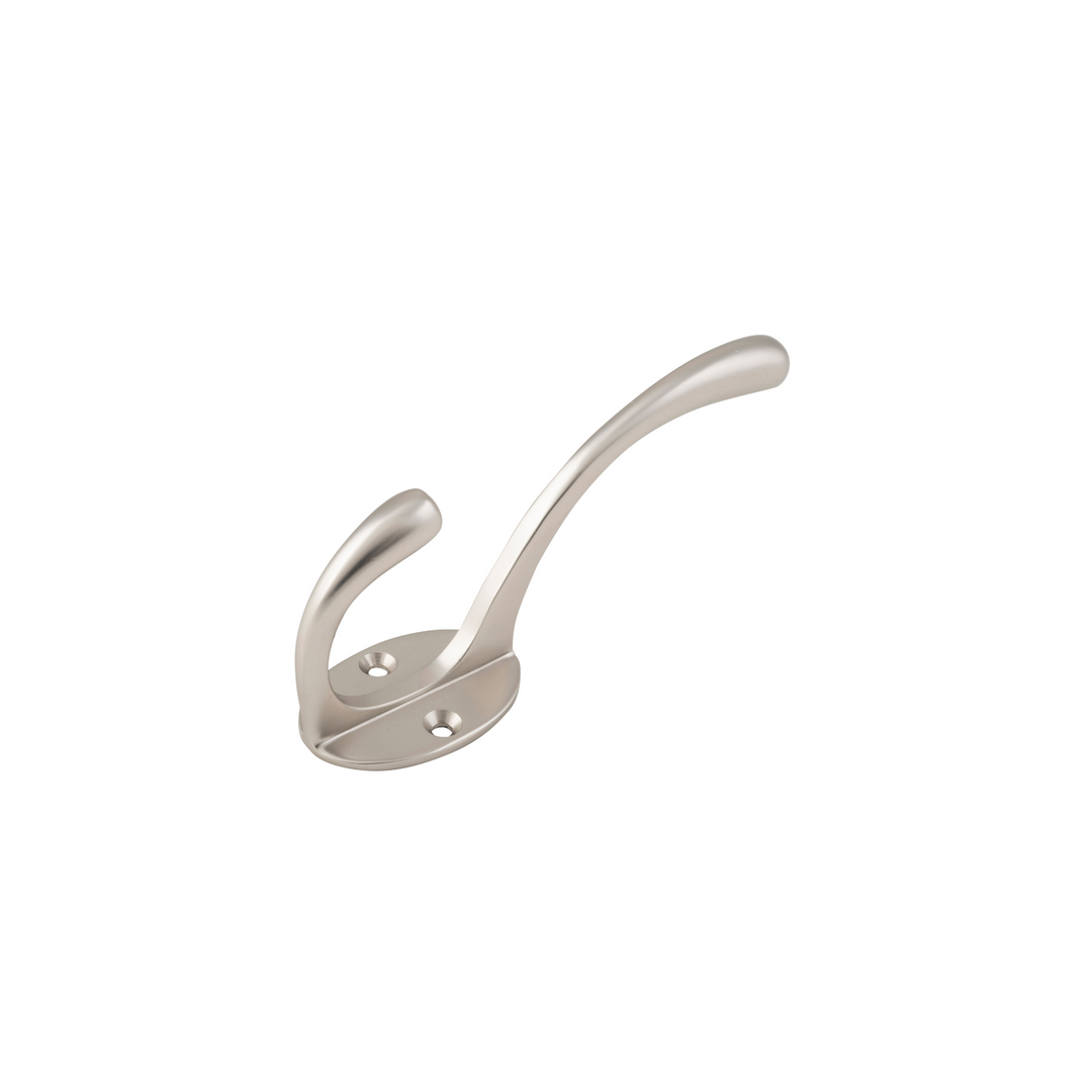 Hat & Coat Hook - Victorian Satin Nickel