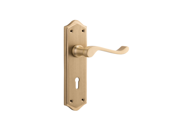 Henley Lever Satin Brass