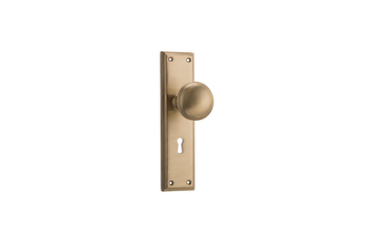 Milton Knob Satin Brass