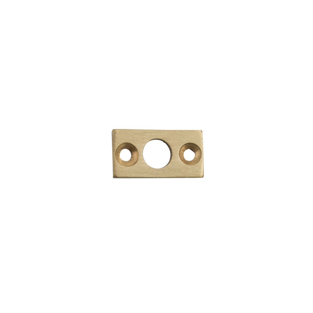 Plate Keeper - 7.5mm Bolt Satin Brass