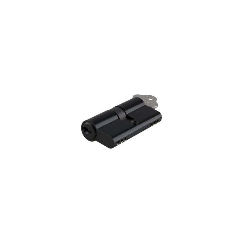 Euro Cylinder Key/Key Matt Black 45mm