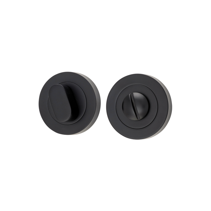 Privacy Turn Round Matt Black 52mm