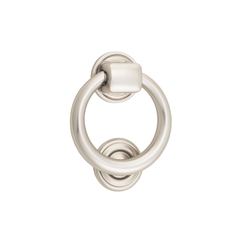 Ring Door Knocker Satin Nickel