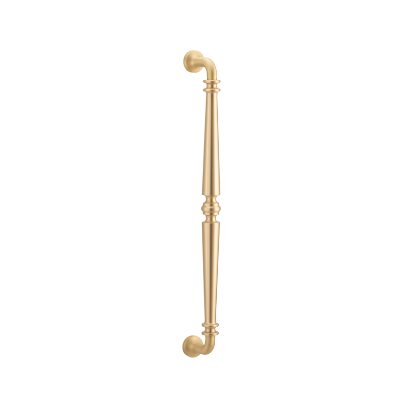 Sarlat Pull Handle Brushed Brass 450mm