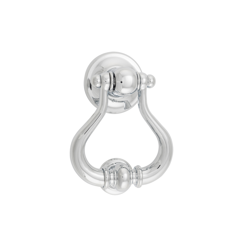 Sarlat Door Knocker Polished Chrome