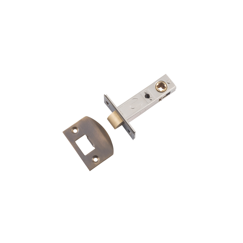 Tube Latch - Split Cam Antique Brass 60mm