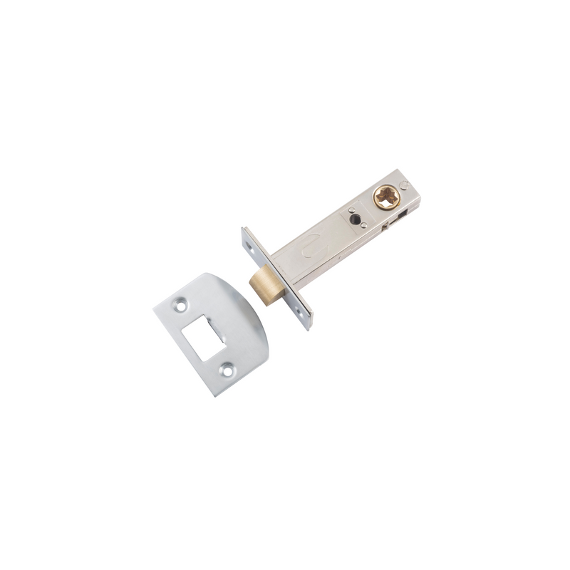 Tube Latch - Split Cam Satin Chrome 70mm